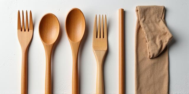 Premium Bamboo Utensil Set